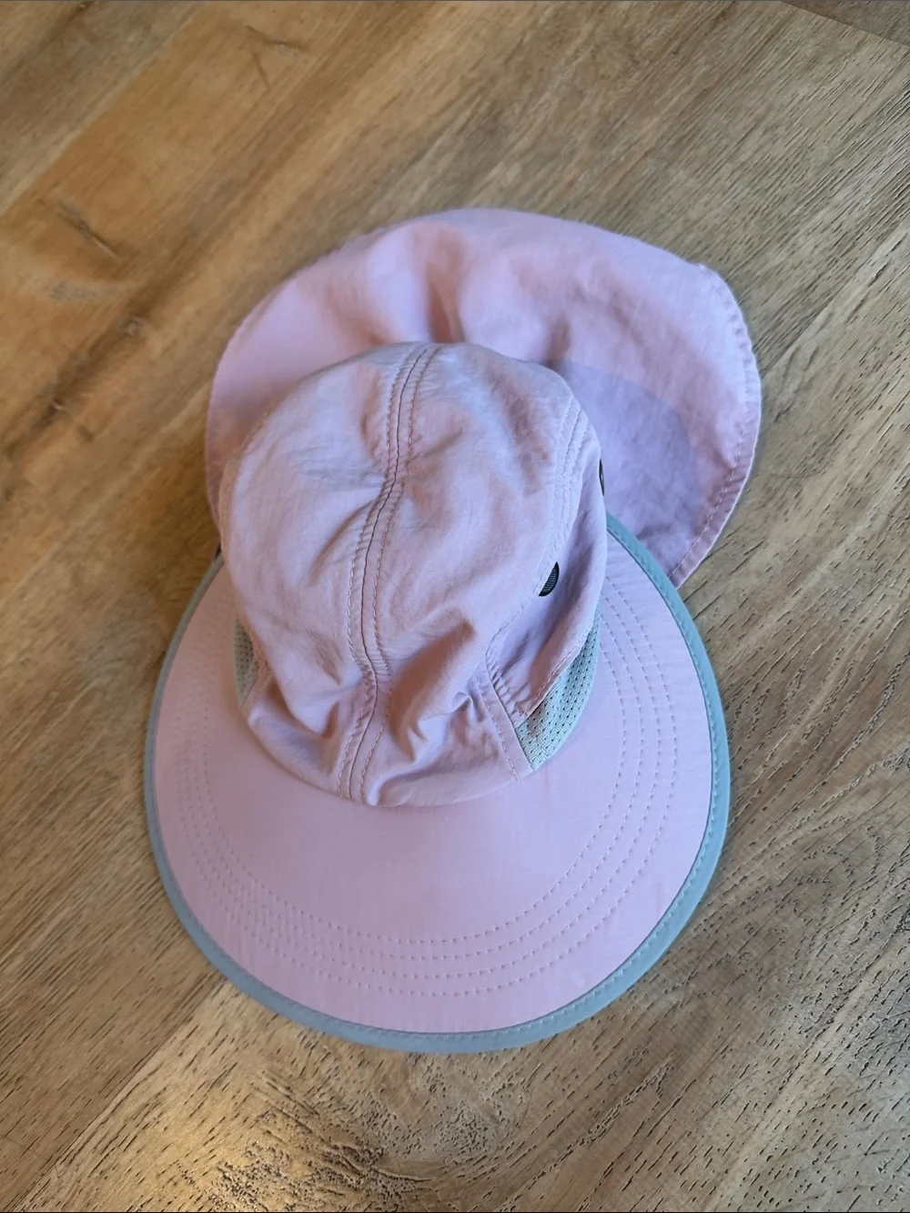 Camptrace Kids Pink Sun Hat with Neck Flap